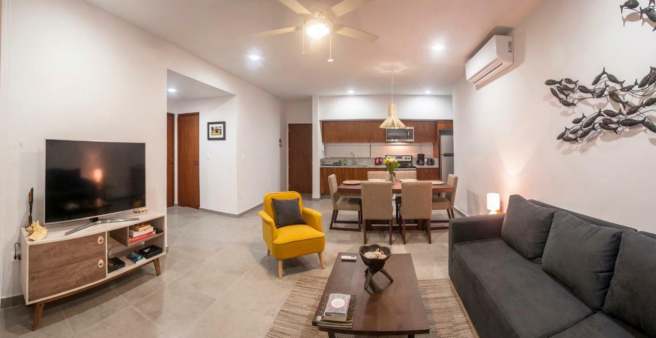 Gulliver Condo - Free Beach Club Access & Bikes تولوم المظهر الخارجي الصورة